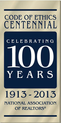 NAR Code of Ethics Centennial banner 1913-2013 - celebrating 100 years
