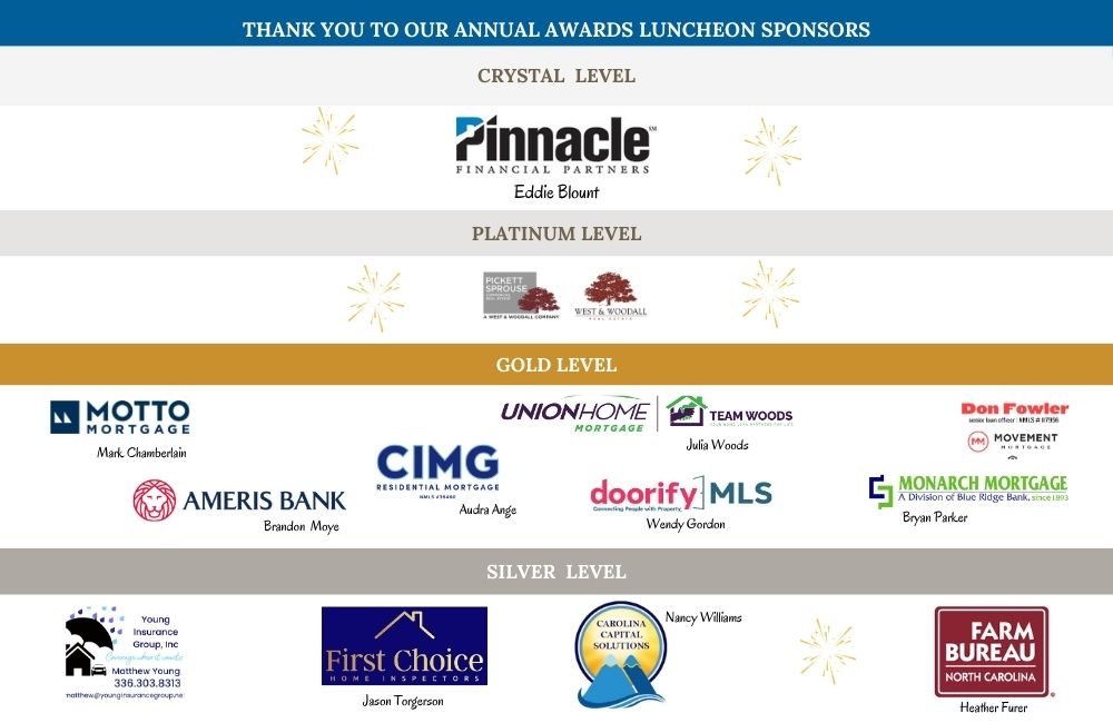 2024 Annual Awards Sponsors - scrolling